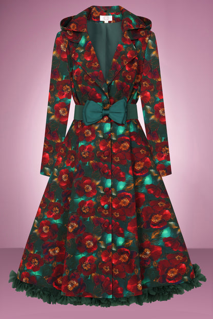 ‘Breathe’ Affirmation Swing Rain Coat