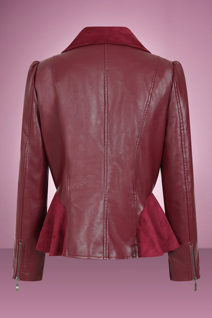 Rizzo Jacket in burgundy
