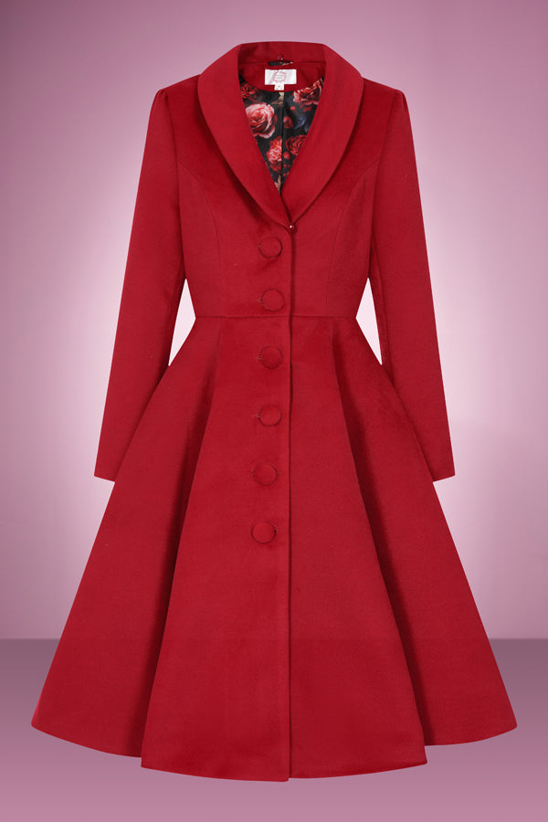 Scarlet Swing Coat