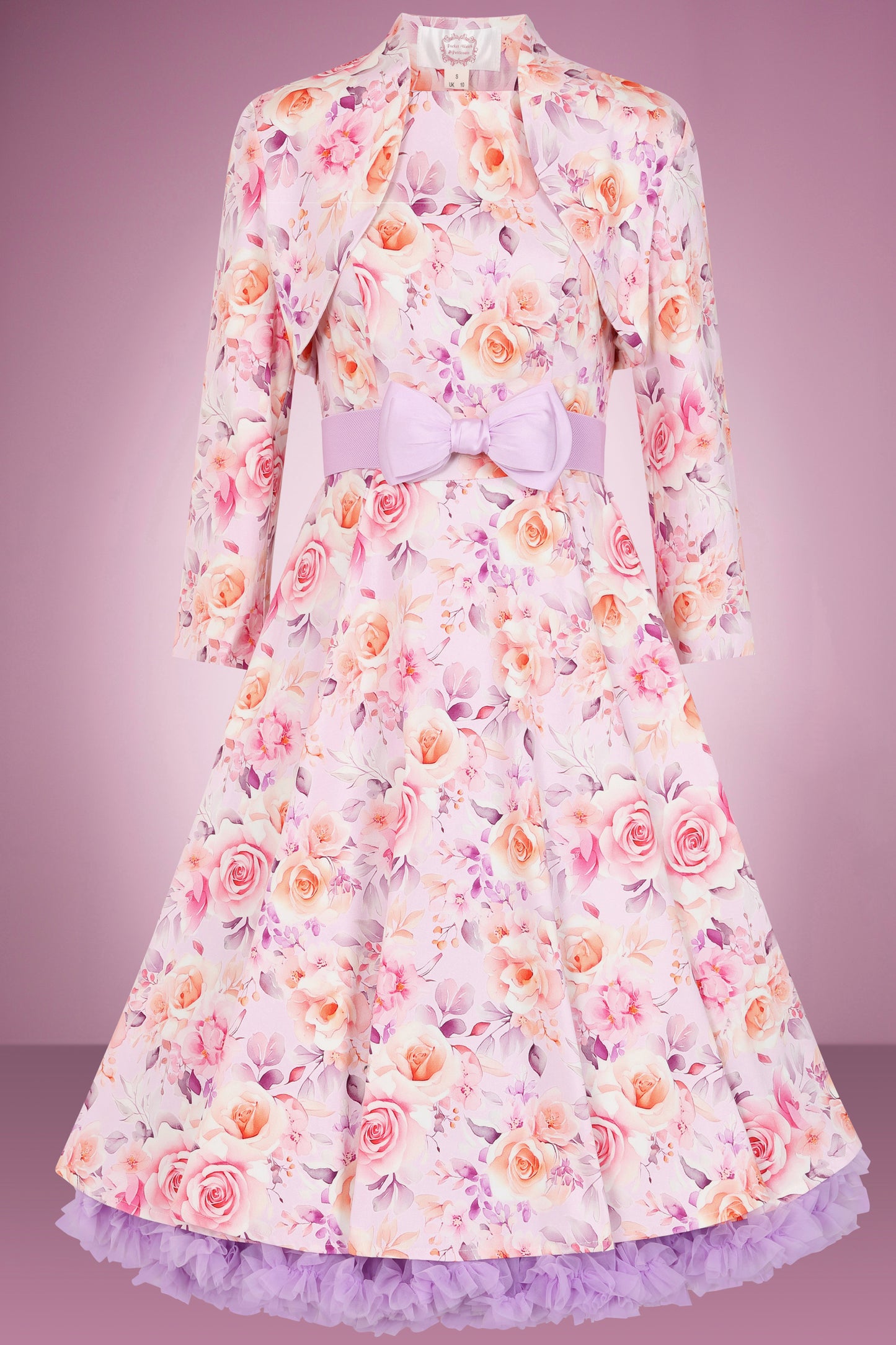 Fiona Floral Swing Dress