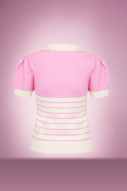 Evelyn Top in Pink