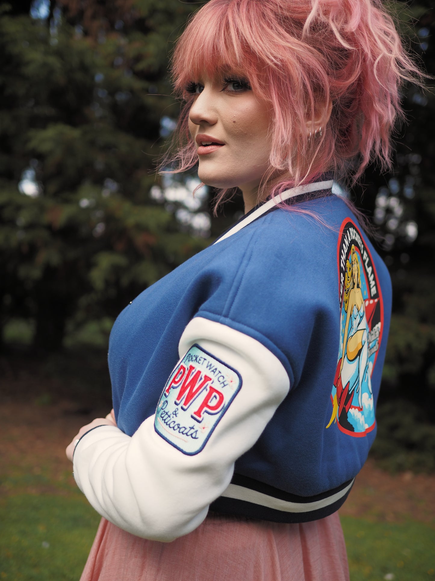 Iconic Bombshell Bomber Jacket