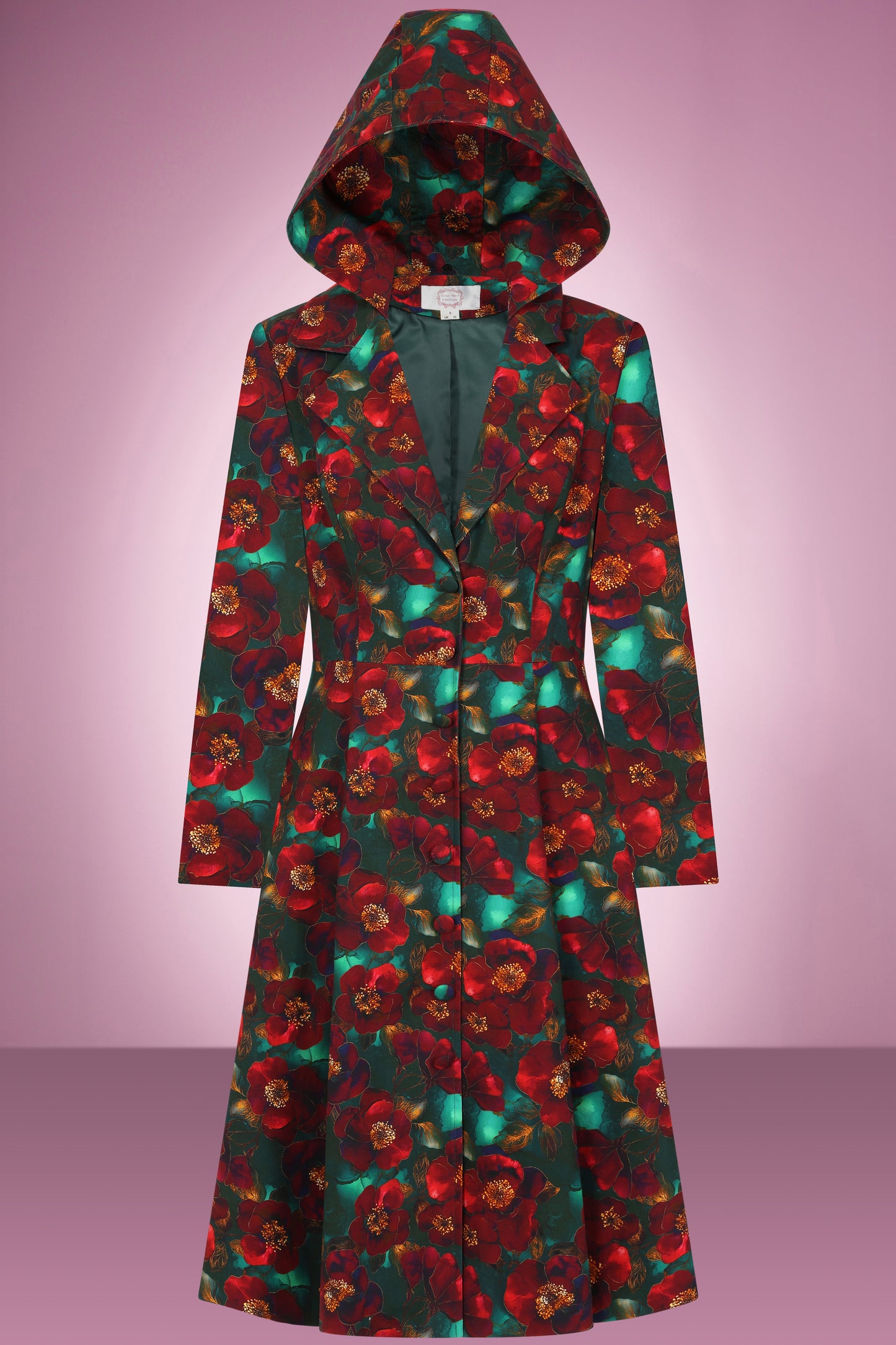 ‘Breathe’ Affirmation Swing Rain Coat