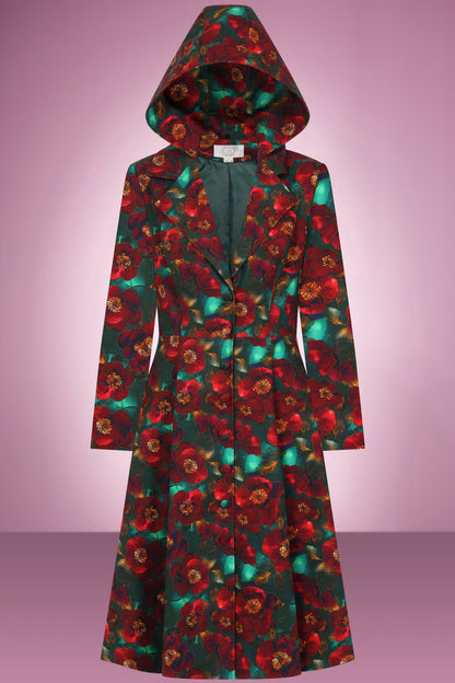 ‘Breathe’ Affirmation Swing Rain Coat