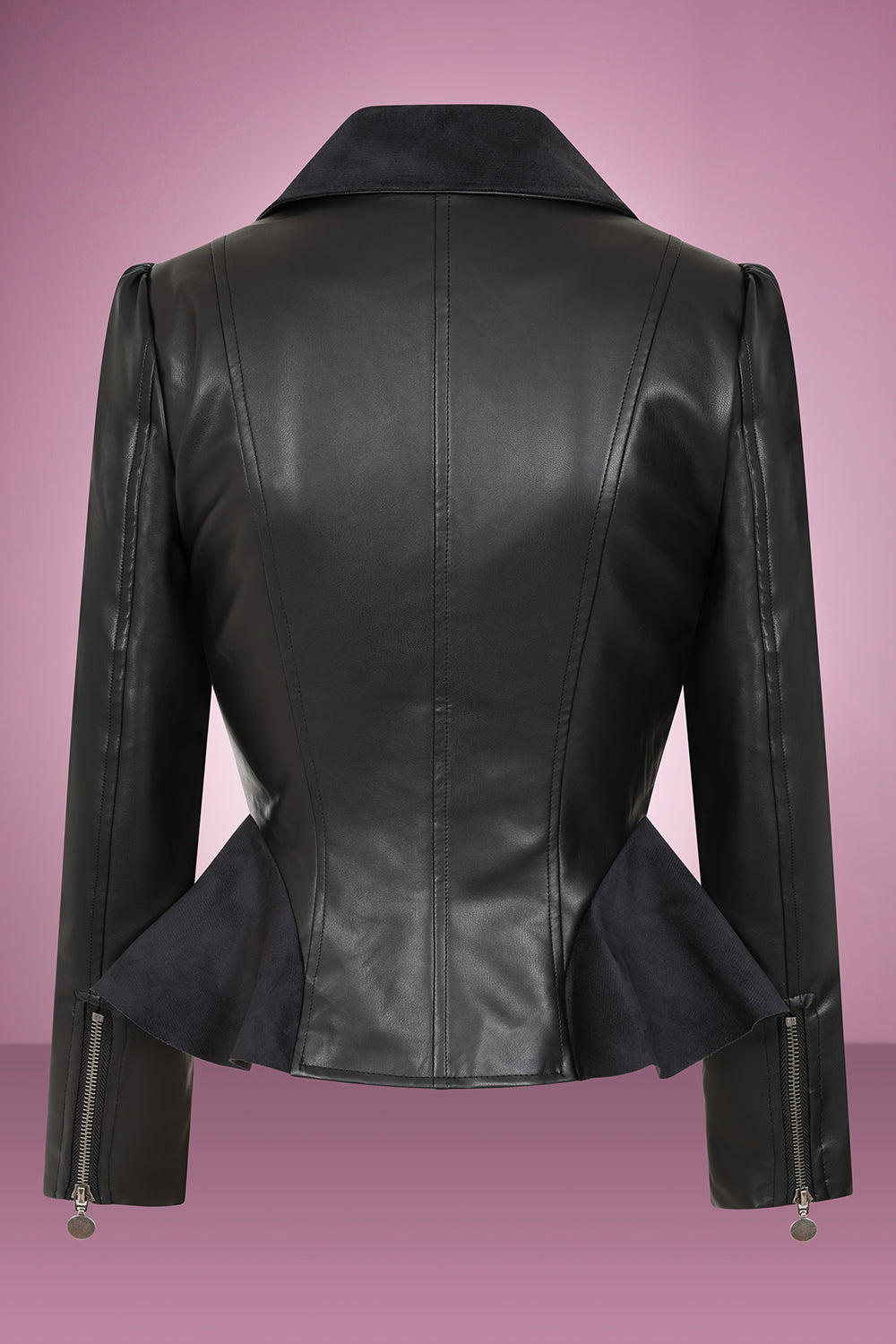 Rizzo Jacket with Cherry Lining