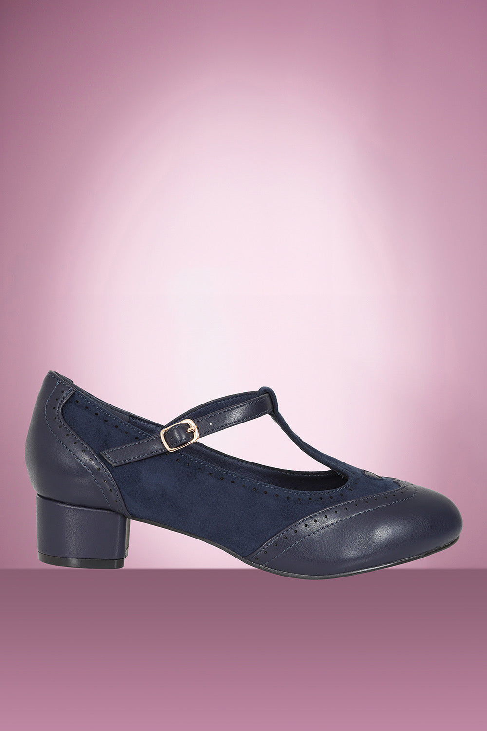 Betty Brogues Navy