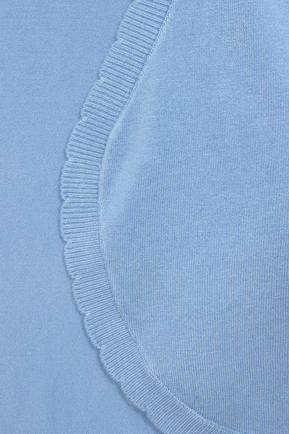 Baby Blue Bolero Product Photo Closeup of Detailing