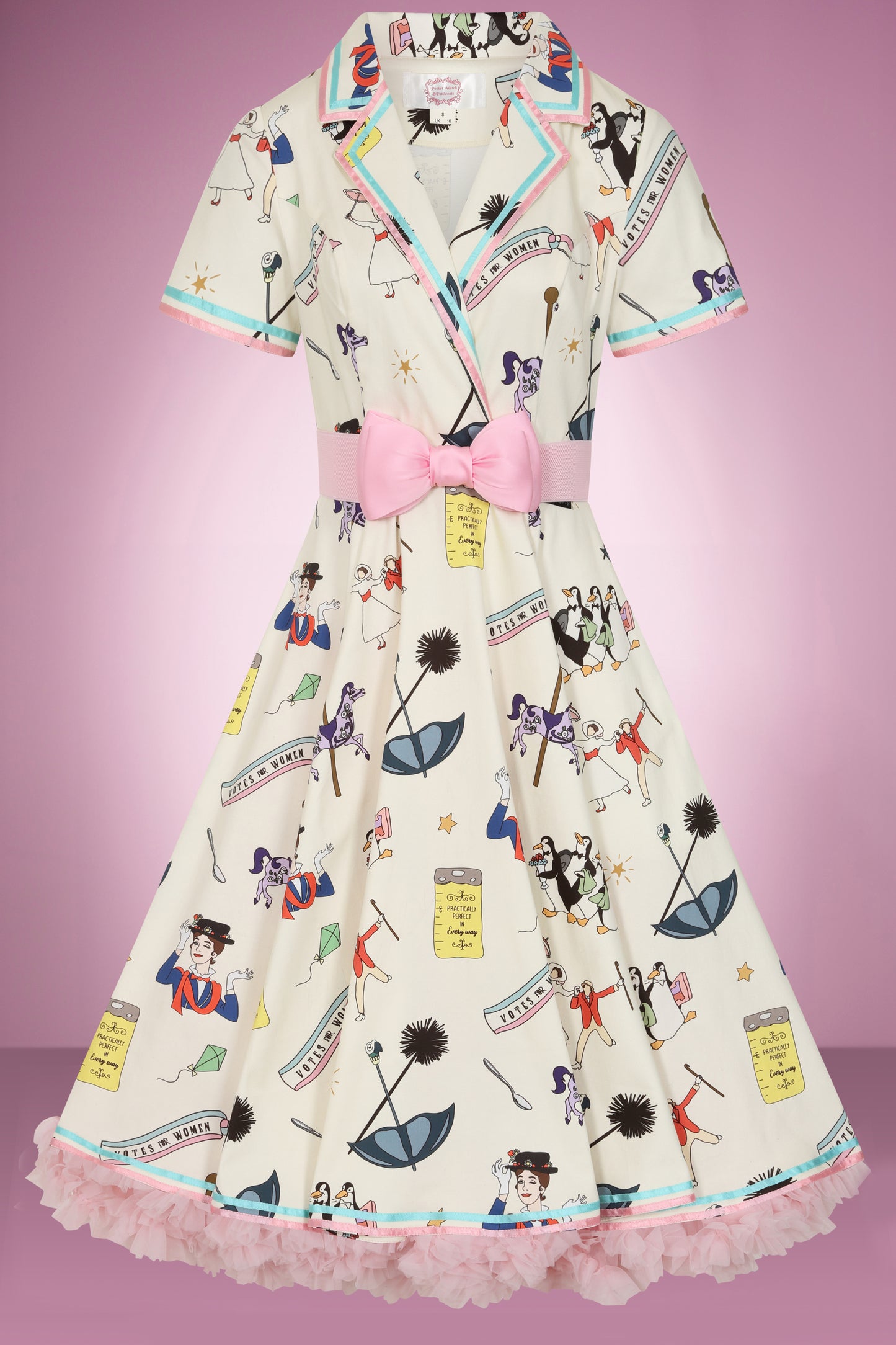 Practically Perfect in Every Way Swing Dress