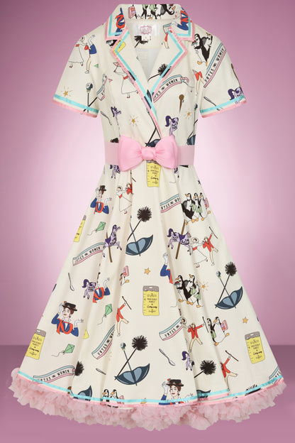 Practically Perfect in Every Way Swing Dress