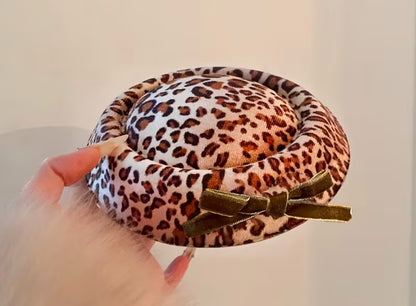 Leopard Fascinator