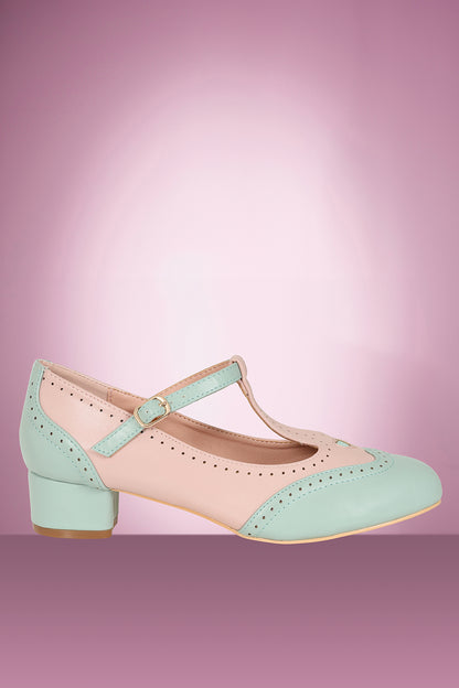 Betty Brogues Sage Green PRE ORDER