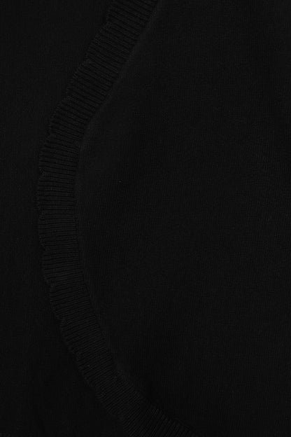 Black Briony Off Model Bolero Product Photo Close Up of Detailing