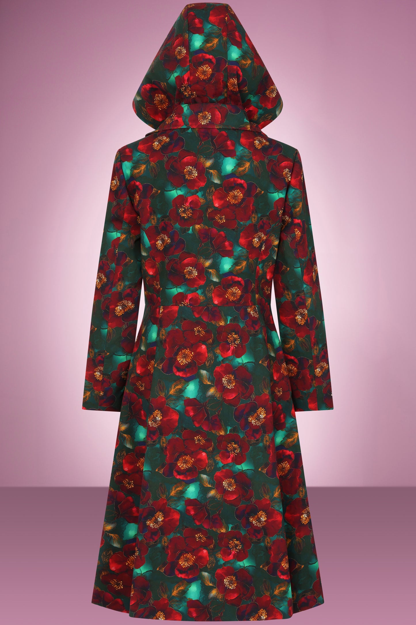 ‘Breathe’ Affirmation Swing Rain Coat