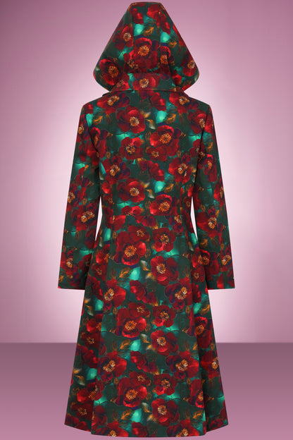 ‘Breathe’ Affirmation Swing Rain Coat