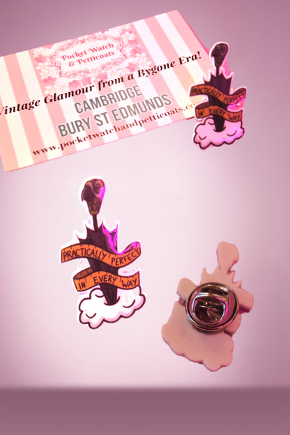 Mary Poppins Umbrella Pin