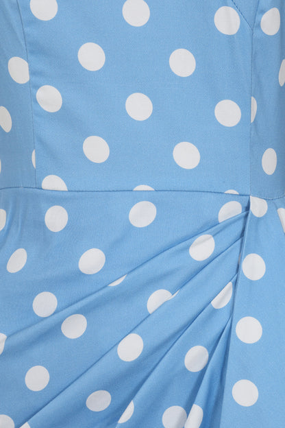 Betty Blue Waterfall Wiggle Dress