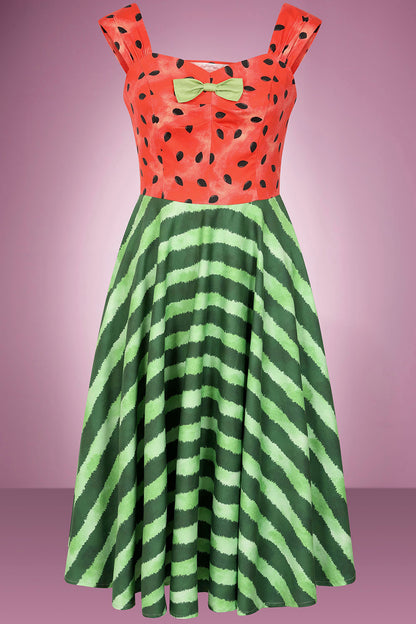 Watermelon Sugar Swing Dress