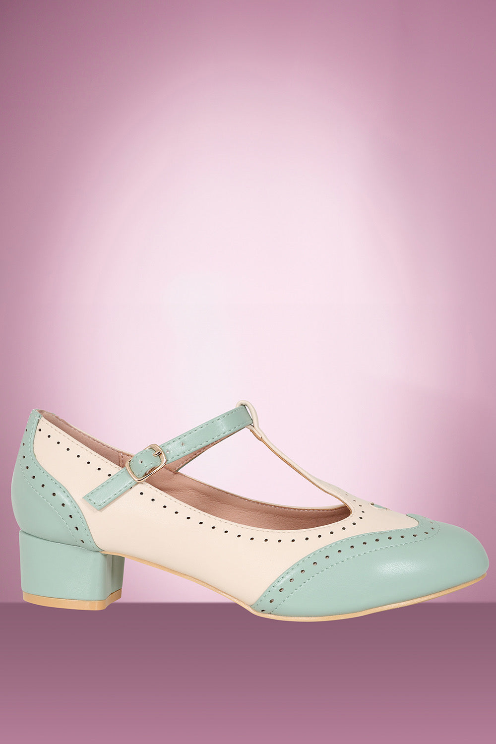 Betty Brogues in Sage PRE ORDER