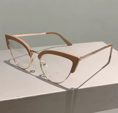 Caramel Cat Wing Glasses
