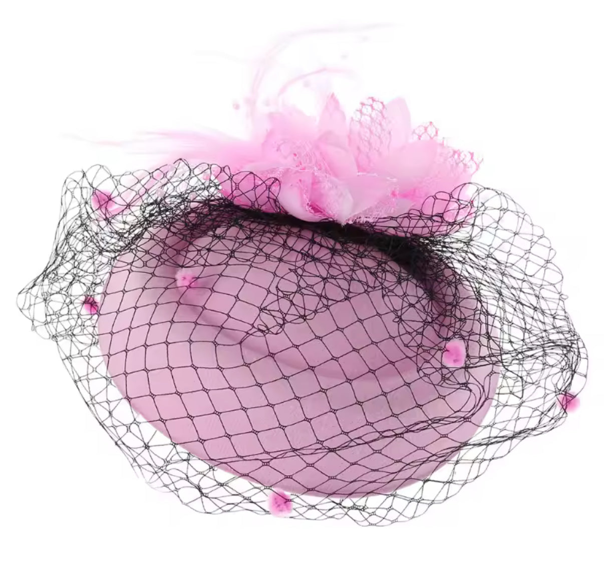 Sasha Fascinator - Pink