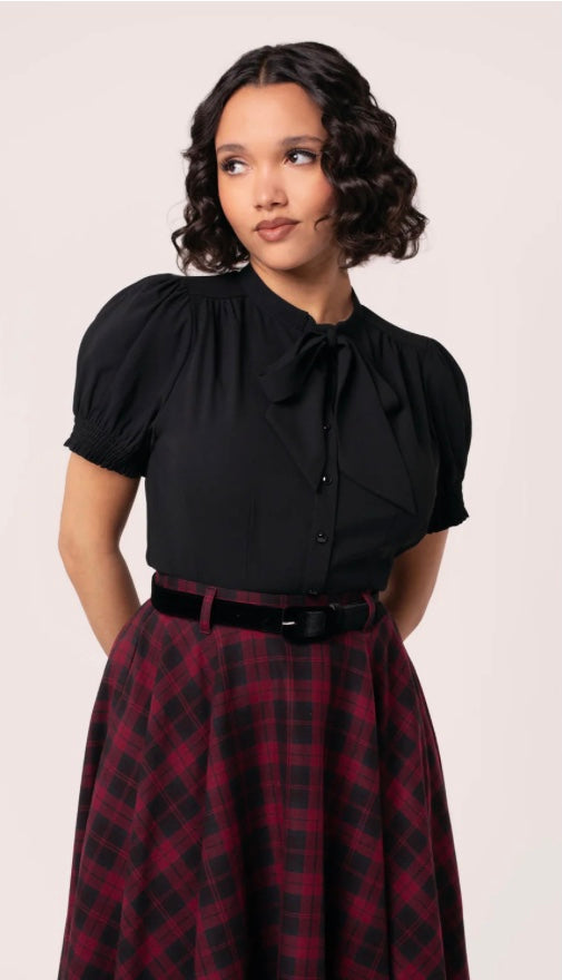 Black Turner Blouse