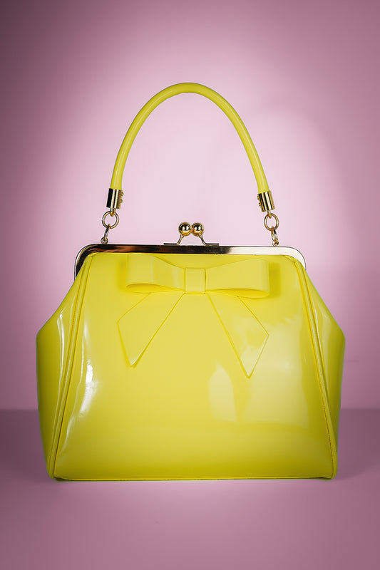Tallulah Handbag - Lemon