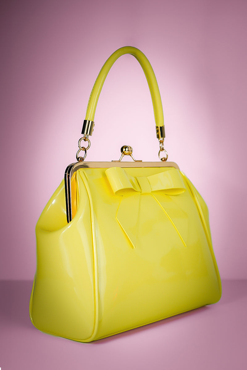 Tallulah Handbag - Lemon