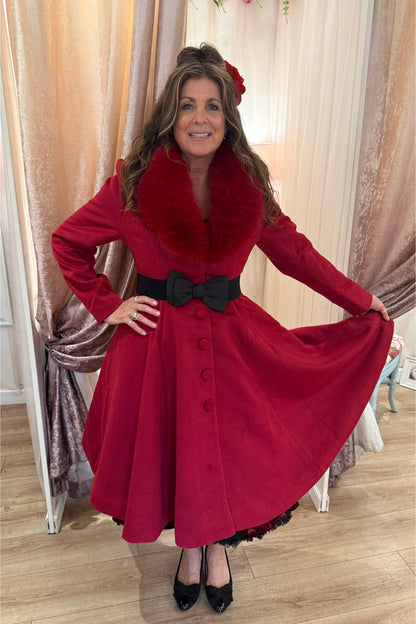 Scarlet Swing Coat