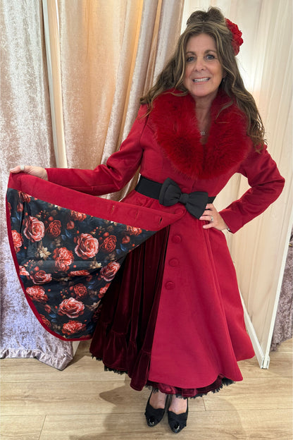 Scarlet Swing Coat