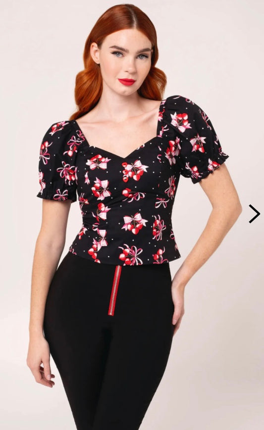 Black Bridget Blouse