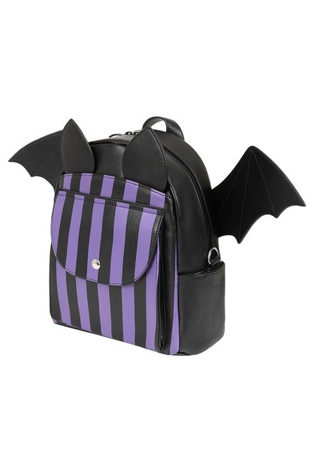 Nightfall Bat Backpack Purple