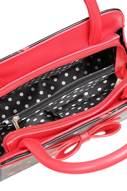 Black Cherry Handbag