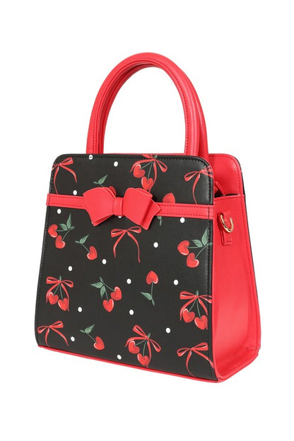 Black Cherry Handbag
