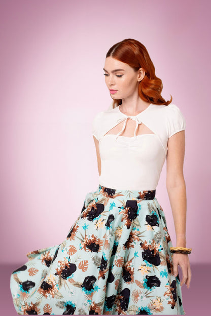 Priscilla Top in off White