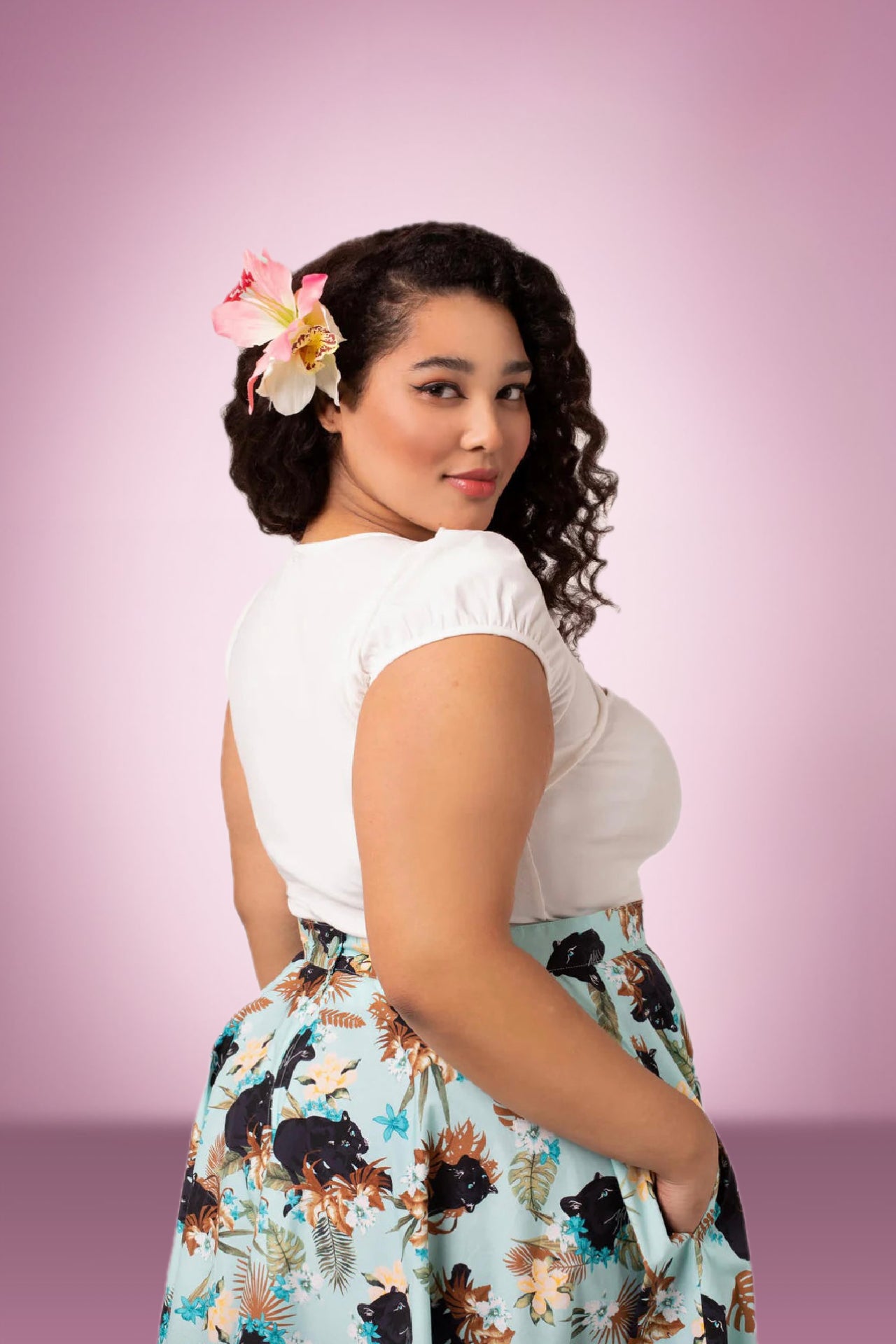 Priscilla Top in off White