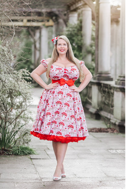 Theres Always Shroom for Love Swing Dress