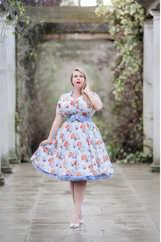 Nutty over You Swing Dress