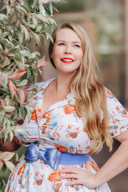 Nutty over You Swing Dress