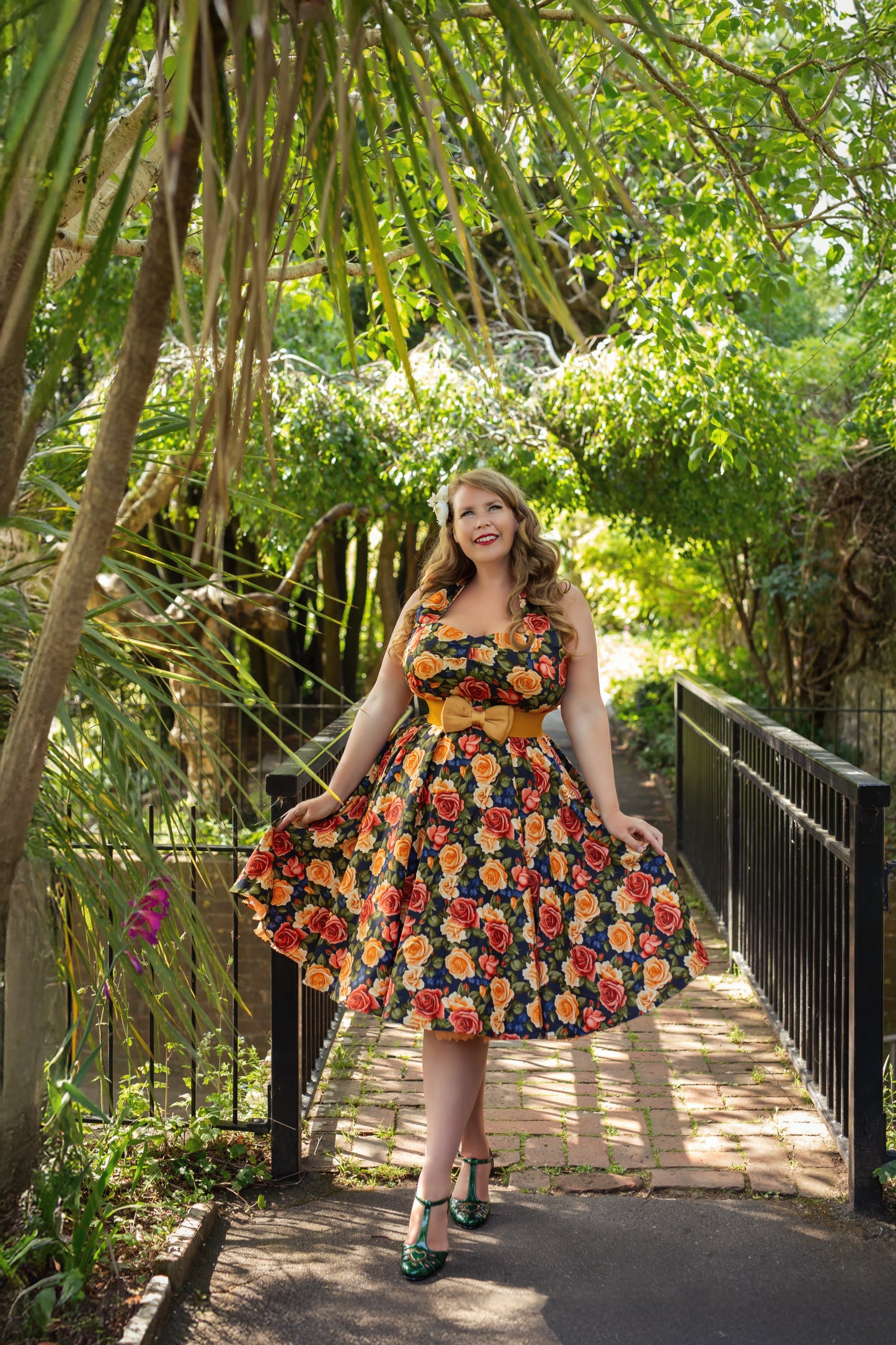 Hacienda Nights Swing Dress