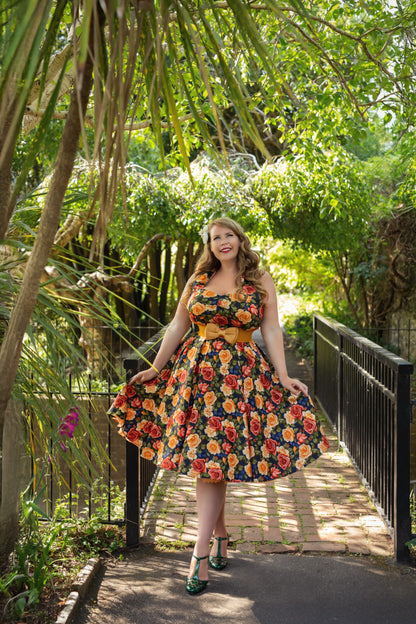 Hacienda Nights Swing Dress