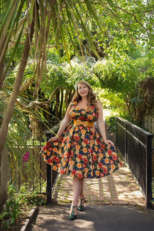 Hacienda Nights Swing Dress