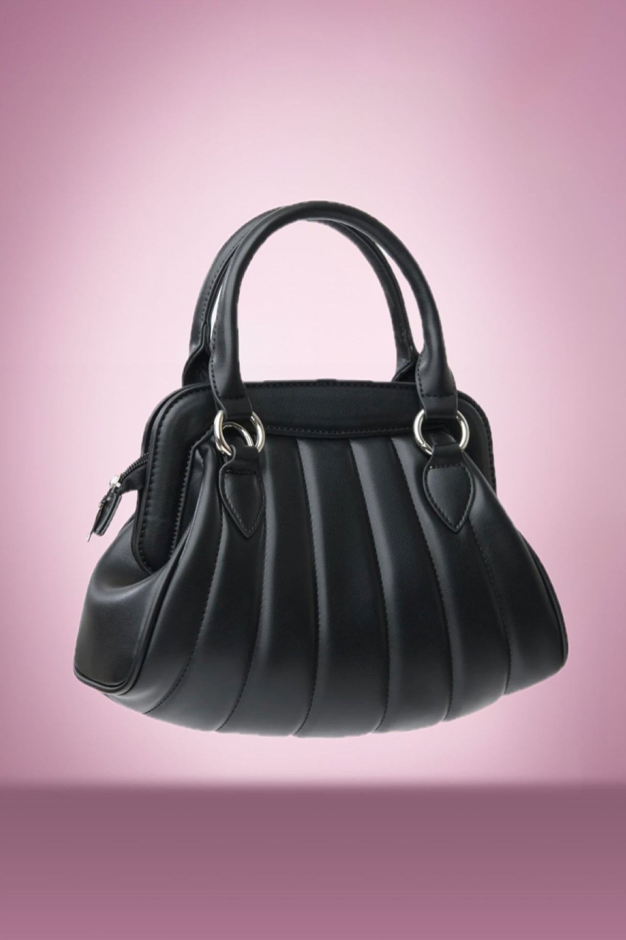 The Miss Audrey Black Handbag