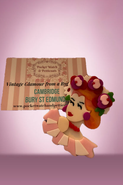 Flower Queen Brooch