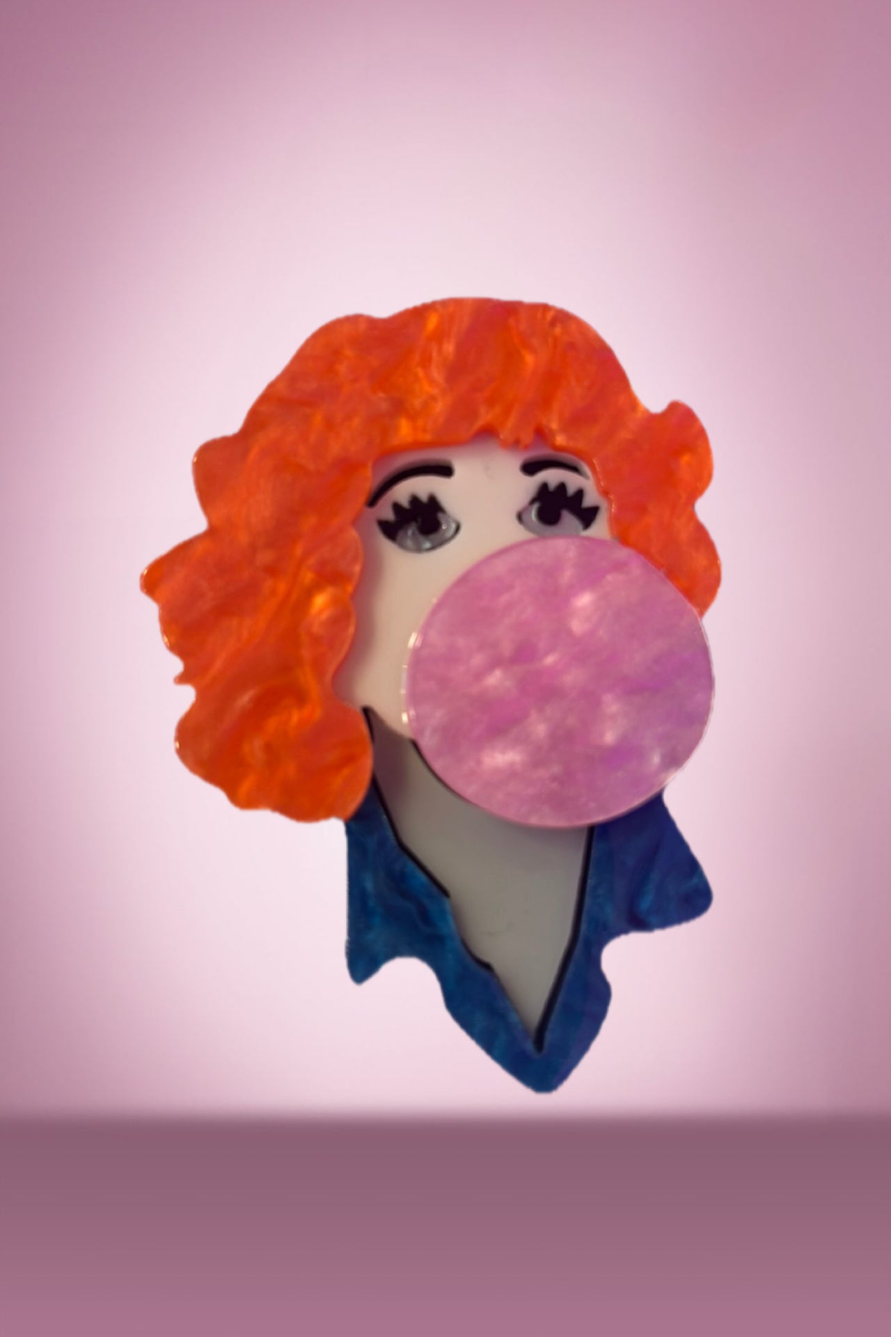Frenchie Bubble Brooch
