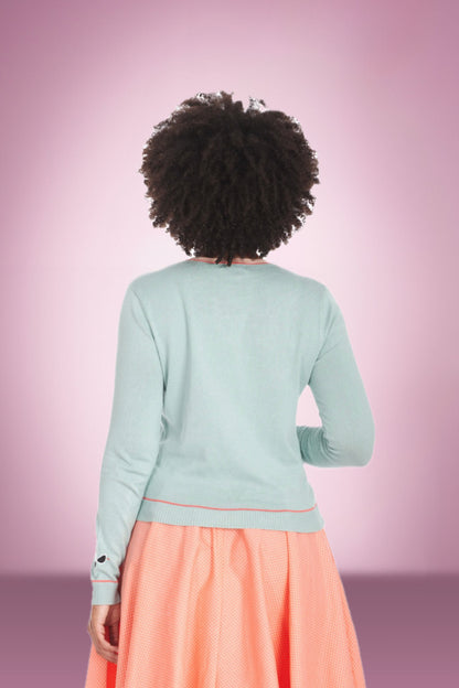 Blue Shade Chic Cardi