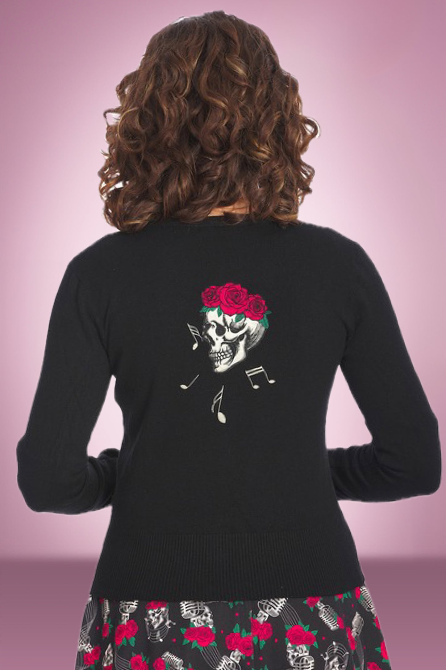 Roses “n” Skulls Cardigan