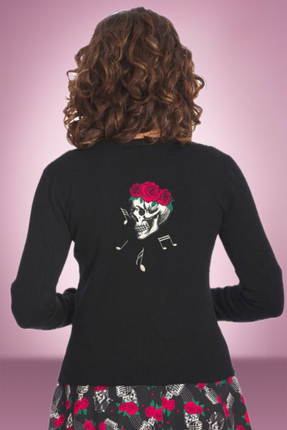 Roses “n” Skulls Cardigan
