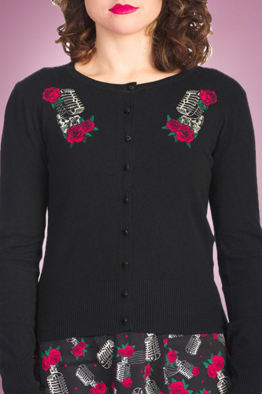 Roses “n” Skulls Cardigan