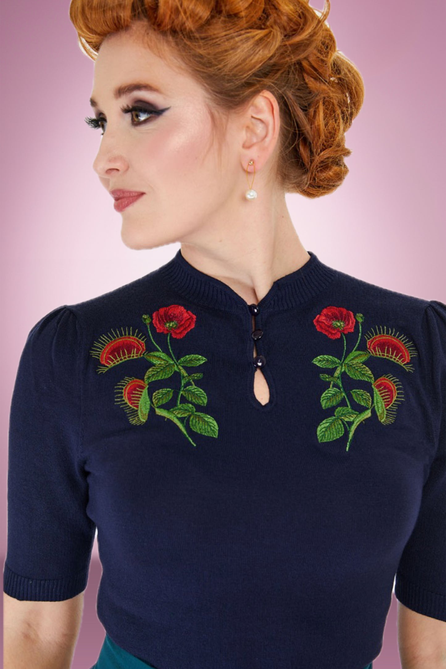 Snappy Sweater Top