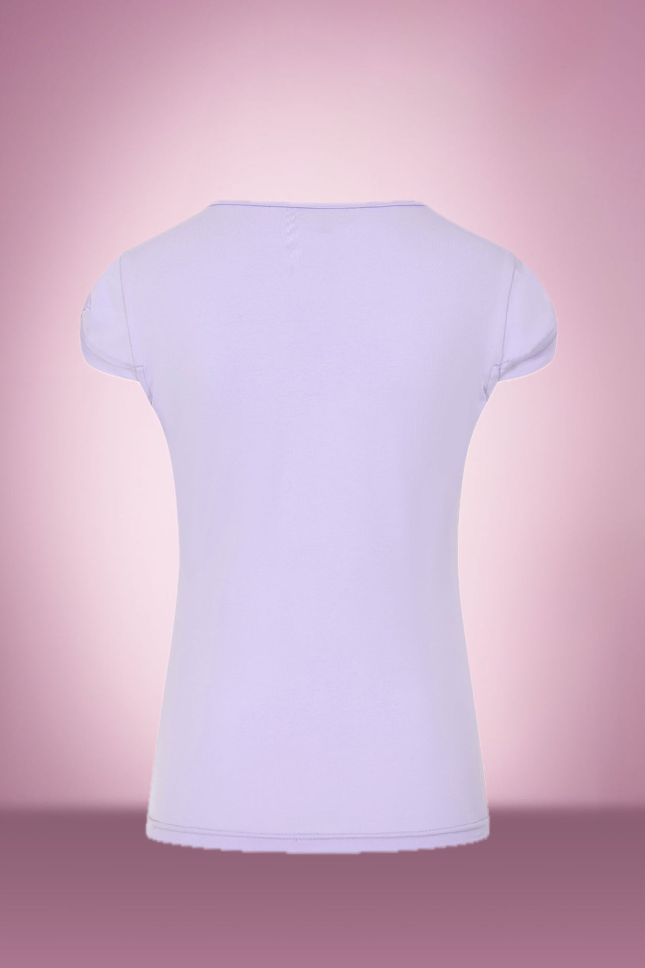 Lilac Bow Neck Top